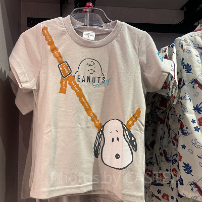 スヌーピートロンプイユTシャツ(ポシェット)