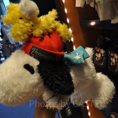 スヌーピー＆ウッドストックのくったりぬいぐるみ