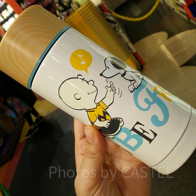 スヌーピー誕生50周年記念／USJ　ステンレス水筒