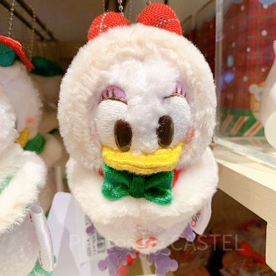 スノーデイジーぬいぐるみバッジ