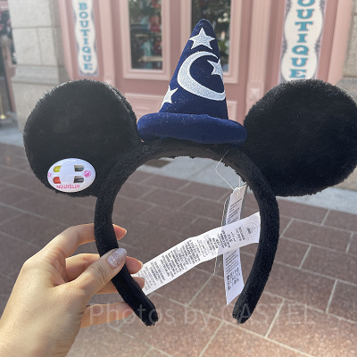 ソーサラーミッキーカチューシャ（パリディズニー）