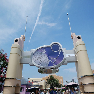 スペースファンタジーザライド看板/USJ
