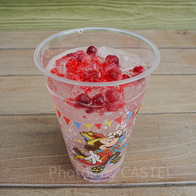 スパークリングゼリードリンク（エルダーフラワーシロップ）