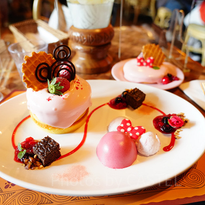 ミニー・ベスティーズ・バッシュ！メニュー：スペシャルパンケーキセット