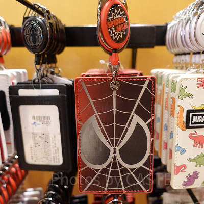 スパイダーマン　リール付きパスケース