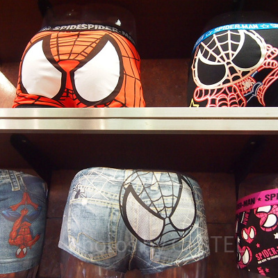 スパイダーマンボクサーパンツ