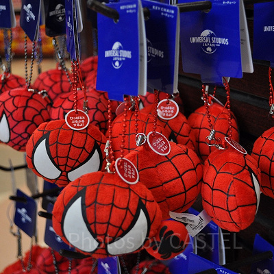 スパイダーマンのブルブルマスコットキーチェーン