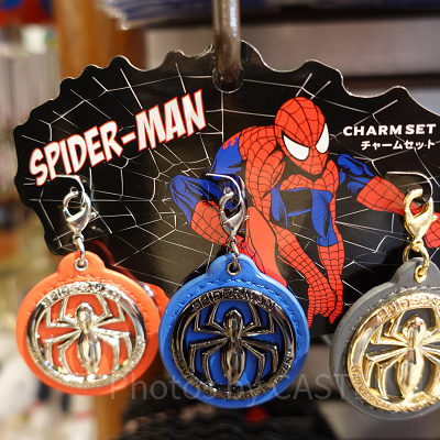スパイダーマンチャームセット