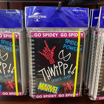 スパイダーマンのノート