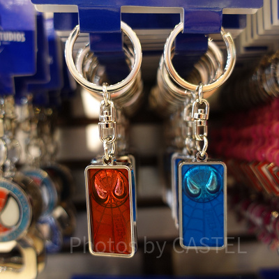スパイダーマンペアキーチェーン