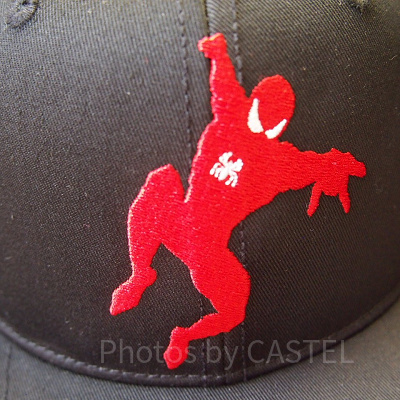 スパイダーマンシンプルキャップ