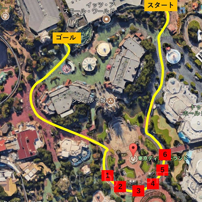 スプーキー”Boo!”フロート停止位置1回目