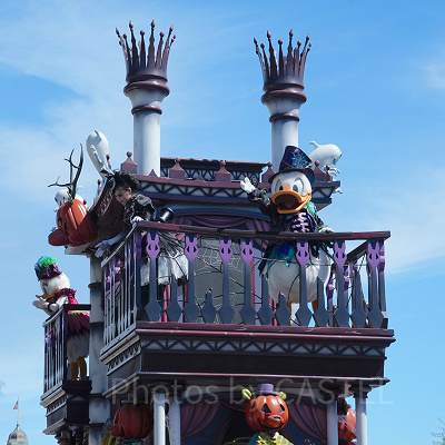 スプーキー”Boo!”パレードのスニーク(2023年9月14日)の様子