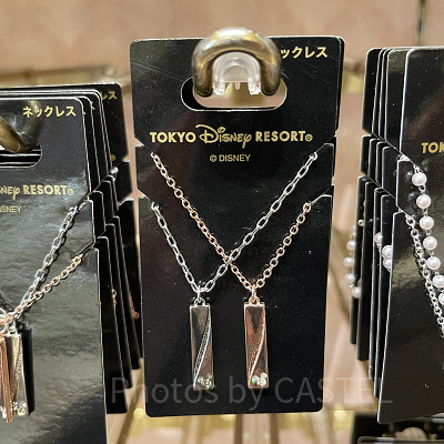 スクエアペアネックレス