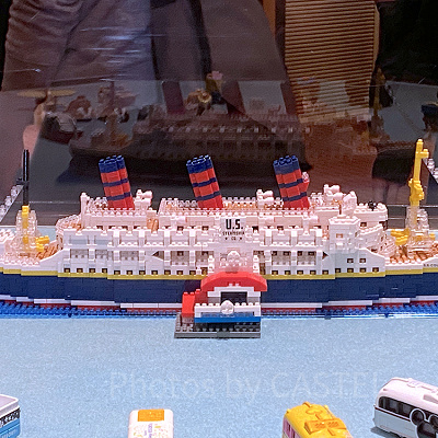 S.S.コロンビア号のナノブロック