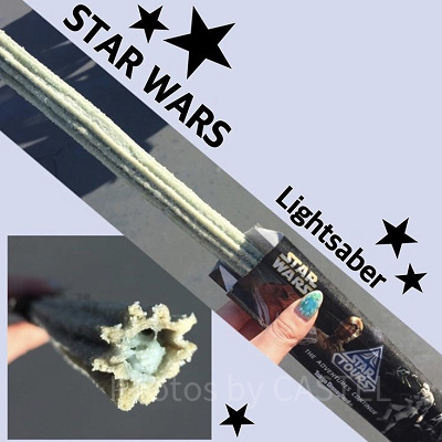 星形の宇宙色のチュロスです♪