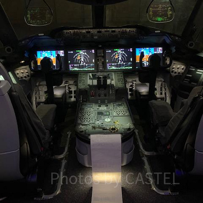 コックピットの様子