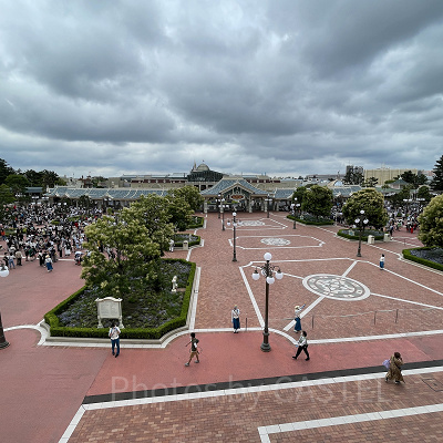エントランスの様子（2022年7月8時20分ごろ）