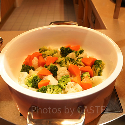 スチームベジタブル