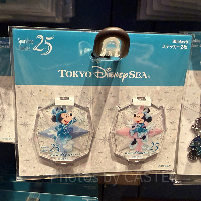 ステッカーセット(ディズニーシー25周年グッズ)