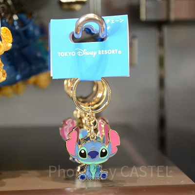 スティッチの首振りキーチェーン