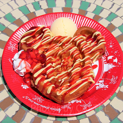 ストロベリー＆カスタードソース