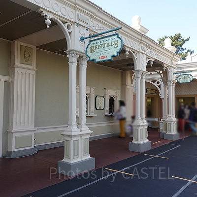 ディズニーランドのベビーカー＆車イス・レンタル