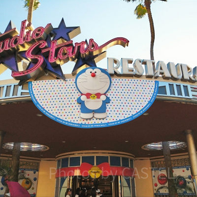 ドラえもんとコラボしたスタジオスターズレストラン