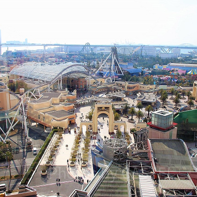 ホテル近鉄ユニバーサル・シティのスタジオビュー