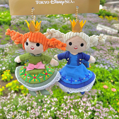 ぬいぐるみチャームセット(アナとエルサのフローズンジャーニーグッズ)