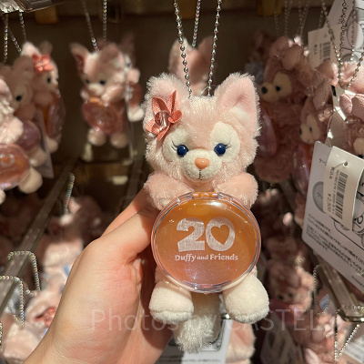 ぬいぐるみチャーム(ダッフィー20周年カラフルハピネスグッズ)