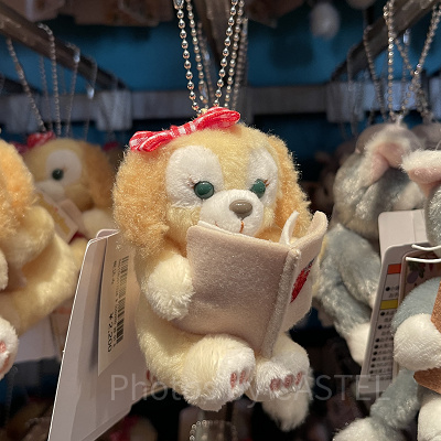 ぬいぐるみチャーム（ダッフィー＆フレンズのオータム・ストーリーブックグッズ）