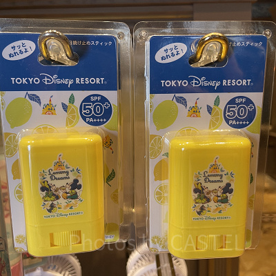 日焼け止めスティック(ディズニーレモン柄グッズ)