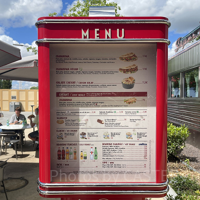 スーパー・ダイナーのメニュー