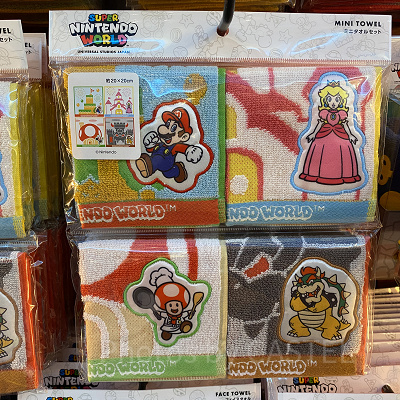 スーパーマリオのミニタオルセット
