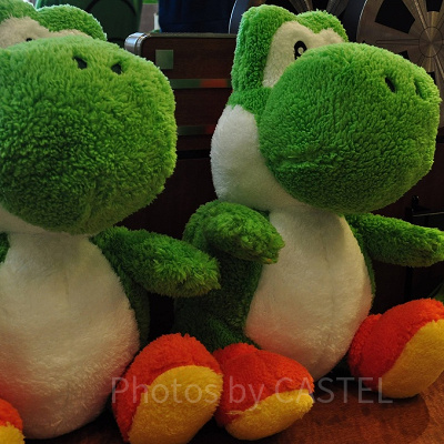 スーパーマリオ「ヨッシー」のハンドウォーマー