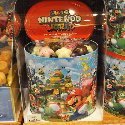 スーパーニンテンドーワールド缶クランチチョコ