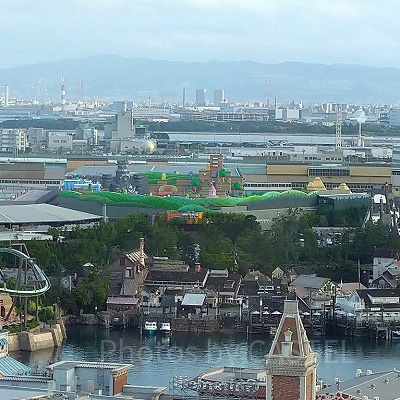 リーベルホテルから観た「SUPER NINTENDO WORLD」