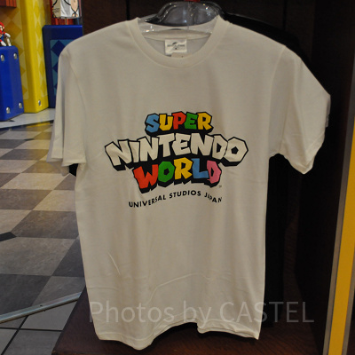 スーパーニンテンドーワールドTシャツ白