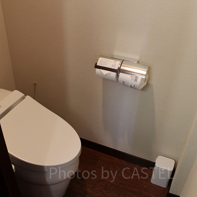 スーペリアルームのシャワートイレ