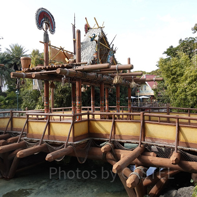 スイスファミリー・ツリーハウス：アドベンチャーランドの橋