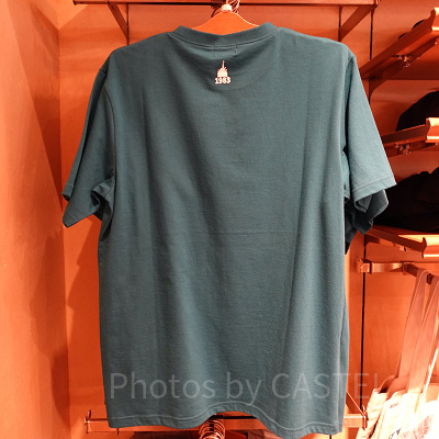 Tシャツ（ネイビー）のバックデザイン