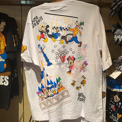 ドナルド グーフィー Make Your Favorite Tシャツ ゲストが選んだドナルドのアートをグッズ化 TDL「ドナルドの
