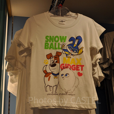 ペット2デザインのTシャツ