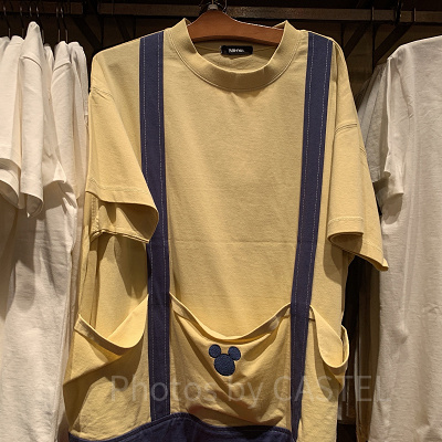 トートバッグ風ポケット付きTシャツ（ベージュ）