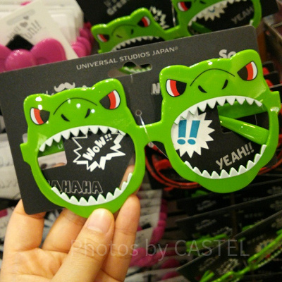 ジュラシックパークの伊達眼鏡/ユニバーサルスタジオストアで撮影