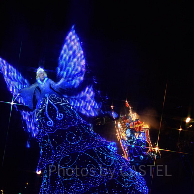 クロスフィルターをつけて撮影