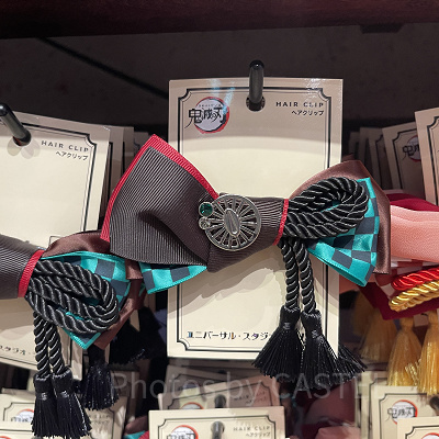 炭治郎ヘアクリップ(USJ×鬼滅の刃 刀鍛冶の里編&柱稽古編グッズ)