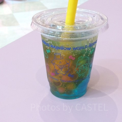 タピオカ ブルーハワイジュレソーダ