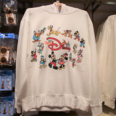 「チームDisney」フード付きトレーナー